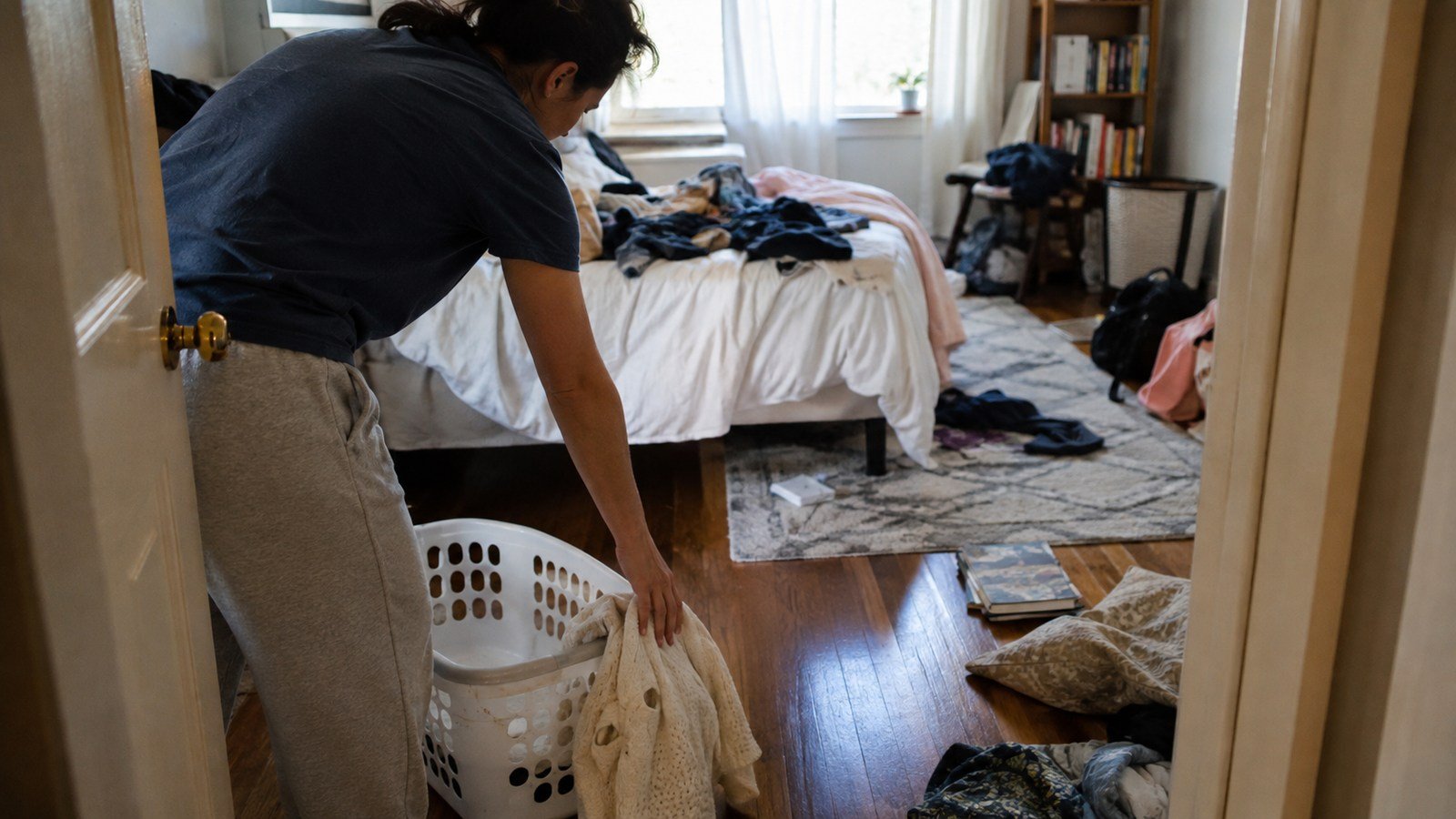 How to Clean a Room When You Cannot See a Starting Point