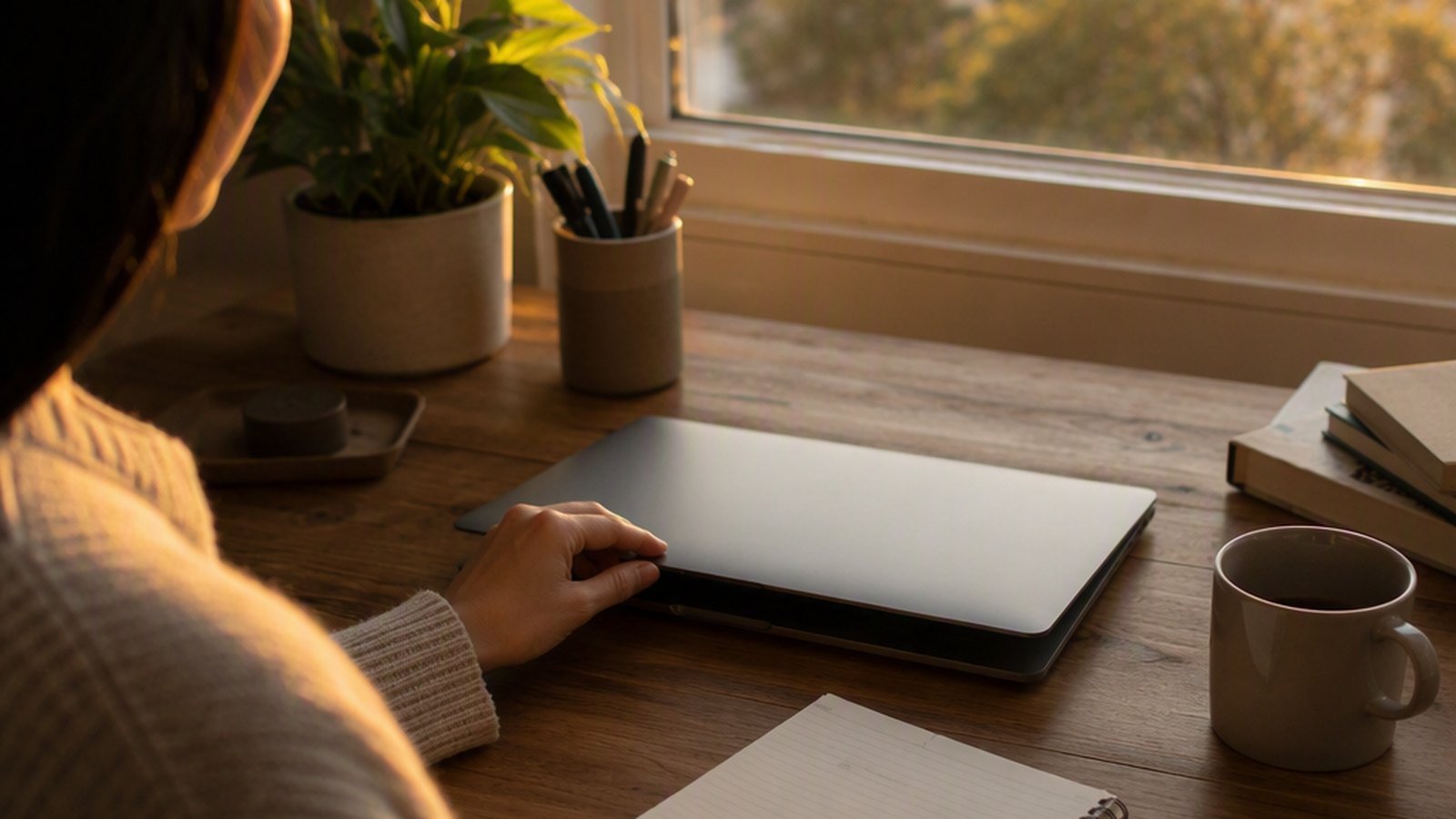 A Desk Shutdown That Leaves a Clear Start