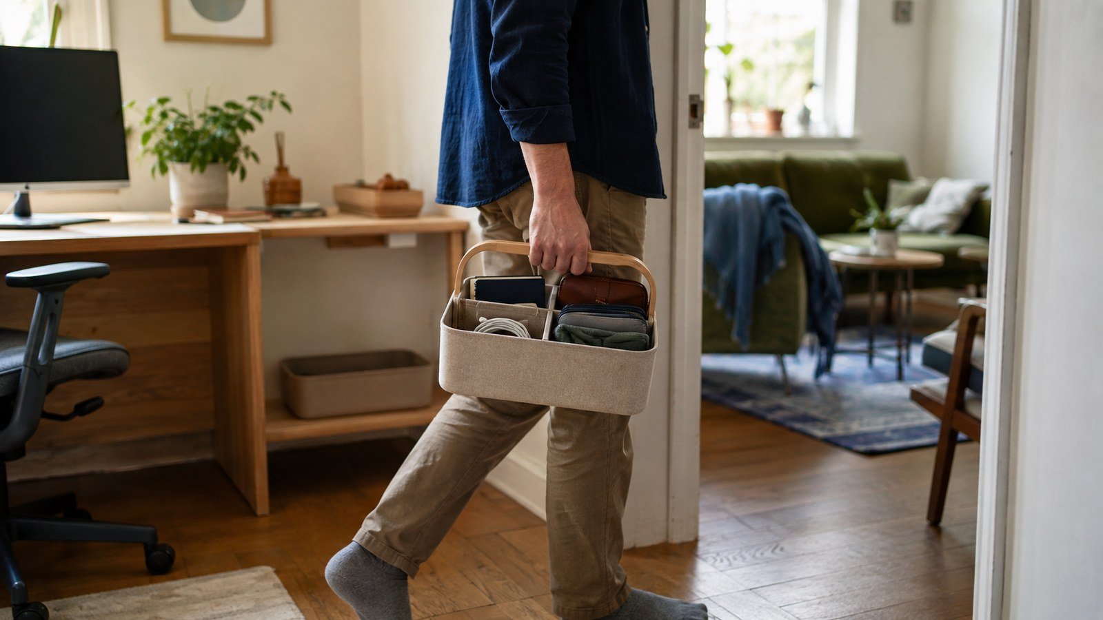 How to Build a Home for Things You Use in More Than One Room