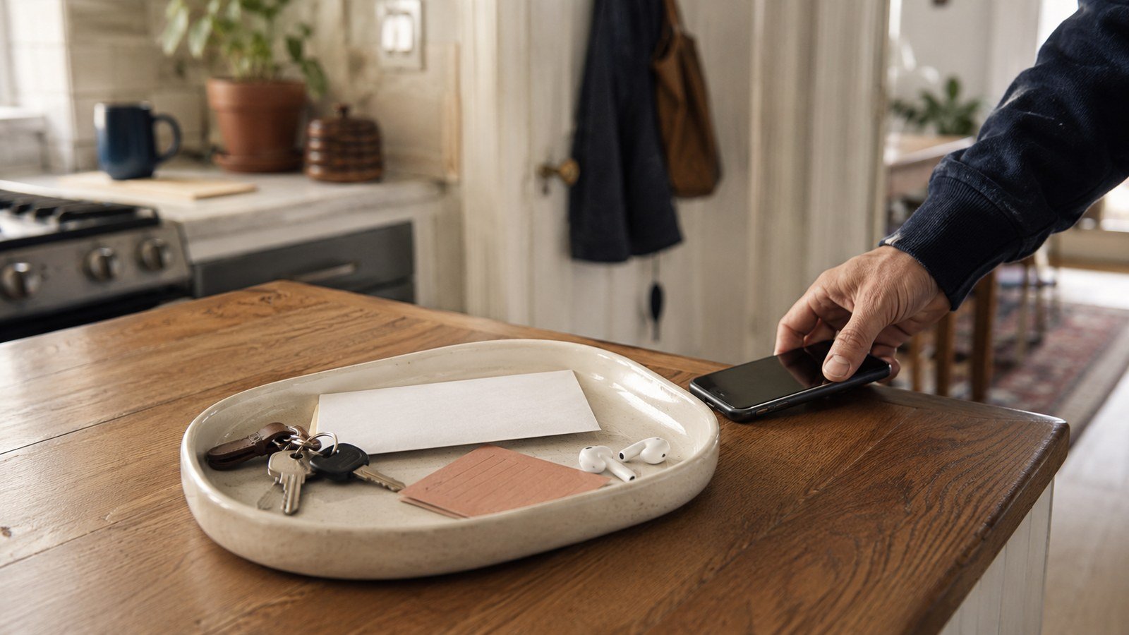 The One-Surface Rule for Containing Everyday Clutter
