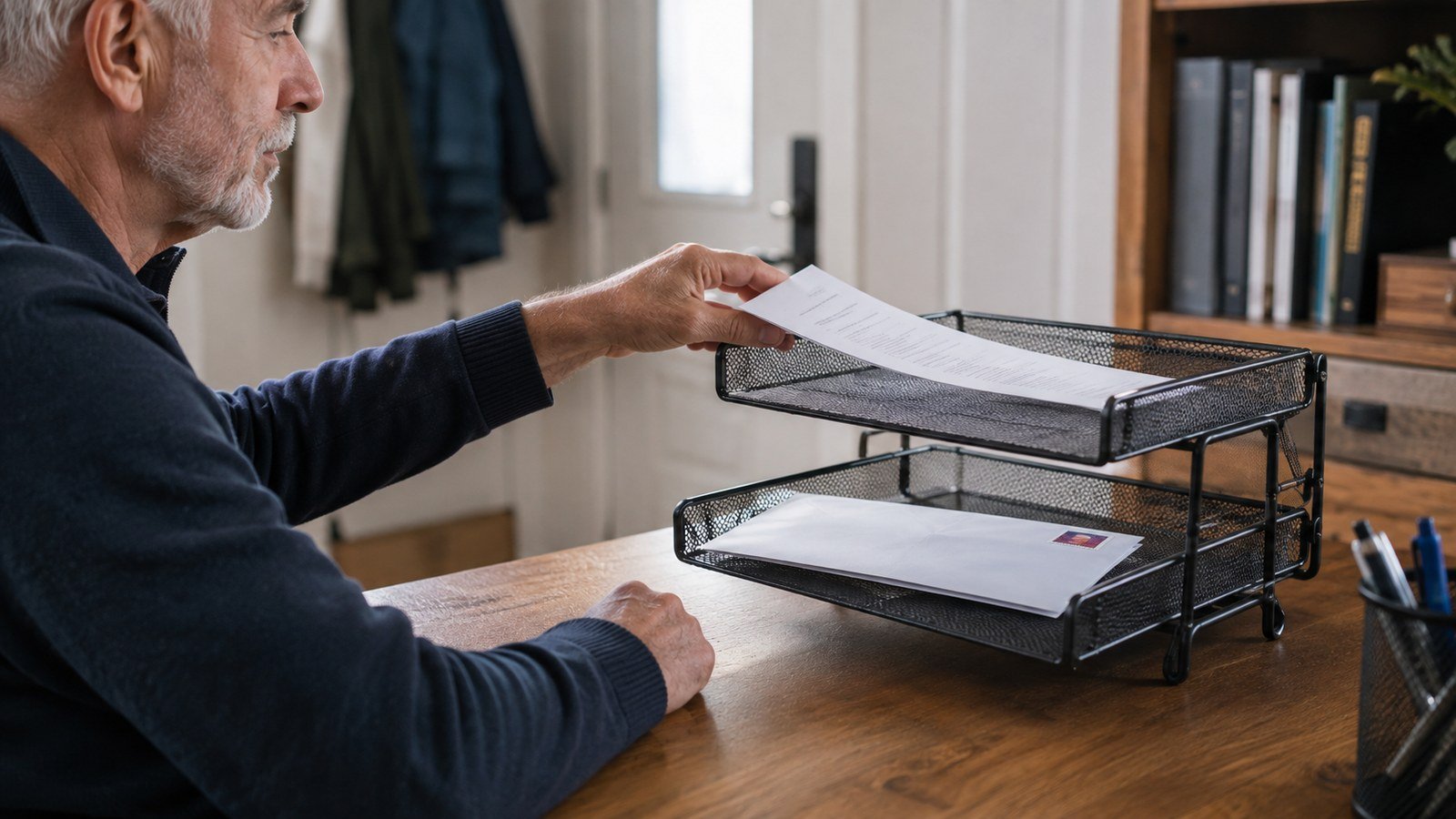 Paper Trays and Desktop Sorters for a Two-Tray Paper System